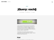 jQuery: each() «  Dawid Pośliński