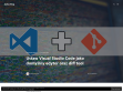 Ustaw Visual Studio Code jako domyślny edytor oraz diff tool – Soltys Blog