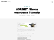 Dawid Pośliński    » ASP.NET: Strona wzorcowa i tematy