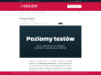 Poziomy testów - czyli co musisz wiedzieć o poziomach testów w projekcie