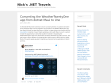 Converting the WeatherTwentyOne app from dotnet Maui to Uno - Nick's .NET Travels